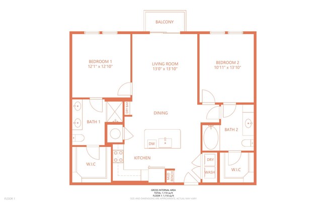 Unit 205 205 floor plan